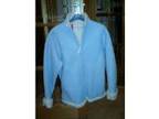 Ladies powder blue fleece jacket 10/12. Like new....